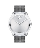 Movado Bold Stainless Steel Mesh Band 3600260 44mm