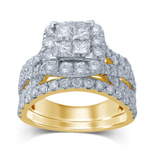 Cargar imagen en el visor de la galería, 14K 3.16CT Diamond BRIDAL RING
