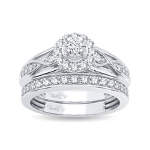 Cargar imagen en el visor de la galería, 14K 0.54CT Diamond Bridal Ring