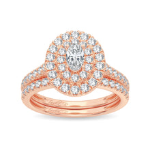 Cargar imagen en el visor de la galería, 14K 1.00CT Diamond Bridal Ring