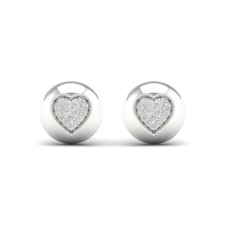 10K 0.12ct Diamond Earring
