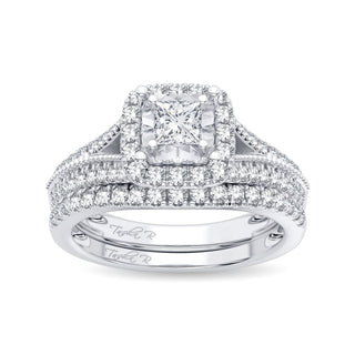 14K 0.75ct Diamond Bridal Ring