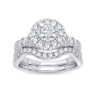 14K 1.00CT Diamond Bridal Ring