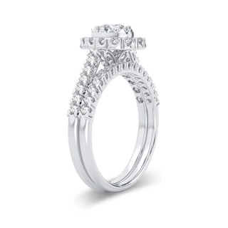 14K 1.00CT Diamond Bridal Ring