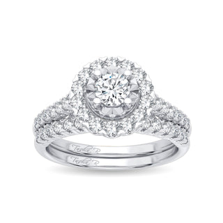 14K 1.00CT Diamond Bridal Ring