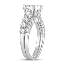 Load image into Gallery viewer, 14K 2.00CT Diamond bridal set