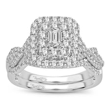 Cargar imagen en el visor de la galería, 14K 1.00CT Diamond bridal set