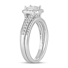 Cargar imagen en el visor de la galería, 14K 0.50CT Diamond bridal set
