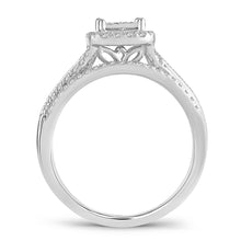 Cargar imagen en el visor de la galería, 14K 0.50CT Diamond bridal set