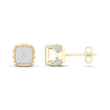 Load image into Gallery viewer, 10K 0.15CT Diamond Earring