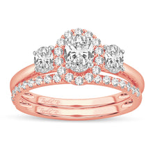 Cargar imagen en el visor de la galería, 14K 1.20CT Diamond BRIDAL RING
