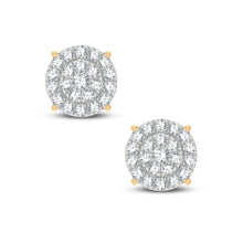 Cargar imagen en el visor de la galería, 10K 0.50ct Diamond Earring