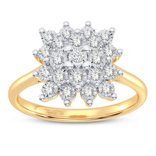 Load image into Gallery viewer, 10K 0.17CT DIAMOND RING