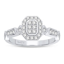 Load image into Gallery viewer, 10K 0.20CT DIAMOND RING