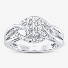 Load image into Gallery viewer, 10K 0.10CT DIAMOND RING