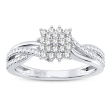 Load image into Gallery viewer, 10K 0.20CT DIAMOND RING