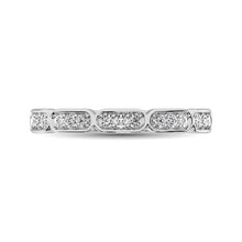 Cargar imagen en el visor de la galería, 14K White Gold 1/5 Ct.Tw. Diamond Stackable Band