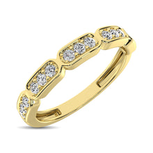 Cargar imagen en el visor de la galería, 14K Yellow Gold 1/5 Ct.Tw. Diamond Stackable Band