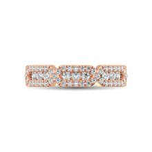 Cargar imagen en el visor de la galería, 14K Rose Gold 1/2 Ct.Tw. Diamond Stackable Band