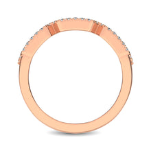 Cargar imagen en el visor de la galería, 14K Rose Gold 1/2 Ct.Tw. Diamond Stackable Band