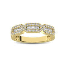 Cargar imagen en el visor de la galería, 14K Yellow Gold 1/2 Ct.Tw. Diamond Stackable Band