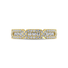 Cargar imagen en el visor de la galería, 14K Yellow Gold 1/2 Ct.Tw. Diamond Stackable Band