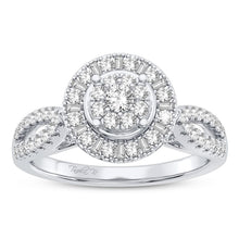 Cargar imagen en el visor de la galería, 10K 0.50CT DIAMOND RING