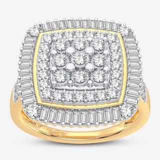 10K 1.00CT DIAMOND RING