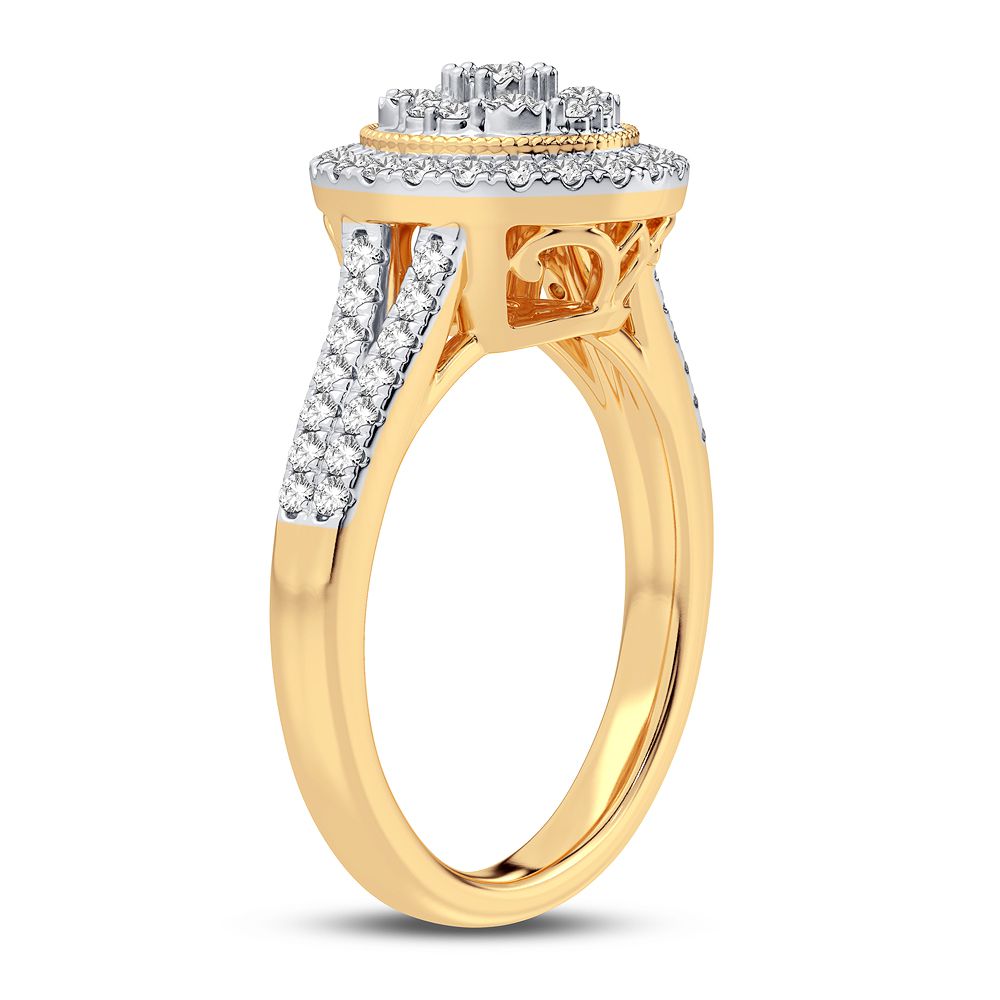 10K 0.50CT DIAMOND RING