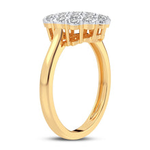 Load image into Gallery viewer, 10K 0.10CT DIAMOND RING