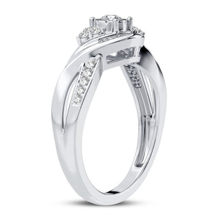 10K 0.25CT DIAMOND RING