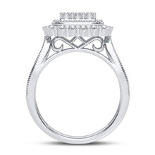Cargar imagen en el visor de la galería, 10K 0.25CT DIAMOND RING