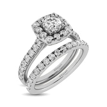 Cargar imagen en el visor de la galería, 14KT White Gold 1Ct.Tw. Diamond keyani Bridal Ring