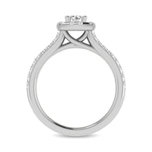 Cargar imagen en el visor de la galería, 14KT White Gold 1Ct.Tw. Diamond keyani Bridal Ring