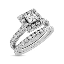 Cargar imagen en el visor de la galería, 14KT White Gold 1Ct.Tw. Diamond keyani Bridal Ring