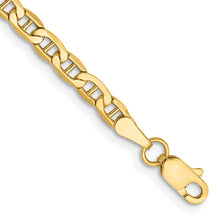 Load image into Gallery viewer, 14k 3.2mm Semi-Solid Anchor Chain Anklet
