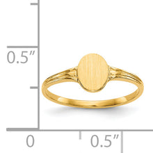 Cargar imagen en el visor de la galería, 14k Signet Ring