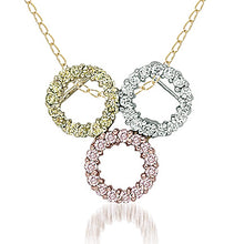 Load image into Gallery viewer, 14K 0.50CTW TRICOLOR CHARM