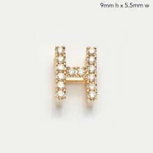 Cargar imagen en el visor de la galería, 14KY 0.15CTW DIAMOND INITIAL SLIDE PENDANT