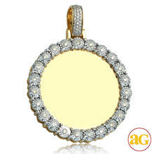 Load image into Gallery viewer, 10KY 0.55 CTW DIAMOND ROUND MEMORY PENDANT