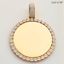 Load image into Gallery viewer, 10KY 1.25 CTW DIAMOND ROUND MEMORY PENDANT