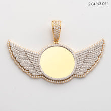 Load image into Gallery viewer, 10KY+W 7.00CTW DIAMOND ROUND MEMORY PENDANT WITH