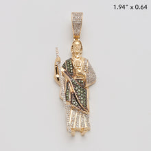 Cargar imagen en el visor de la galería, 10KY 0.50CTW GREEN AND WHITE DIAMOND ST. JUDE