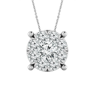 Diamond Fashion Pendant 0.5 ct tw 14k White Gold
