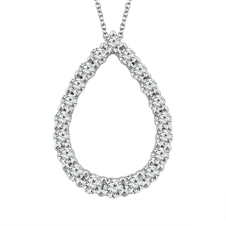 Diamond Fashion Pendant 0.10 ct tw 10k White Gold