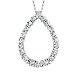 Diamond Fashion Pendant 0.5 ct tw 10k White Gold