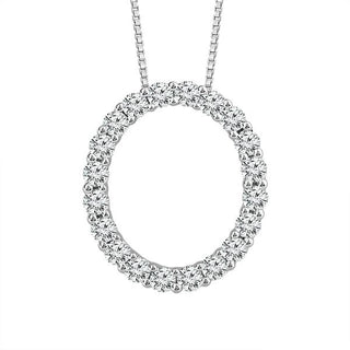 Diamond Fashion Pendant 0.75 ct tw 10k White Gold