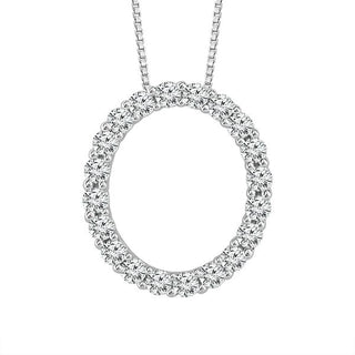 Diamond Fashion Pendant 0.5 ct tw 10k White Gold