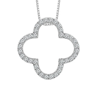 Diamond Fashion Pendant 0.50 ct tw 10k White Gold
