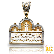 Load image into Gallery viewer, 10KY 0.25CTW DIAMOND &#39;&#39;LAST SUPPER&#39; PENDNAT